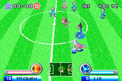 Disney Sports Soccer screenshot 3 for GameBoy Advance